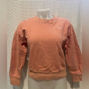 Adidas Cropped Coral Sweatshirt